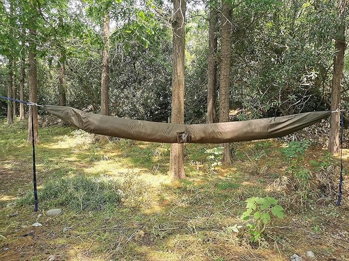 Onewind Hammock Sleeve 12ft, Lightweight and Compact Camping Hammock Storage and Cover 12' Large for Hammock, Underquilt Combo, Topquilt, OD Green
