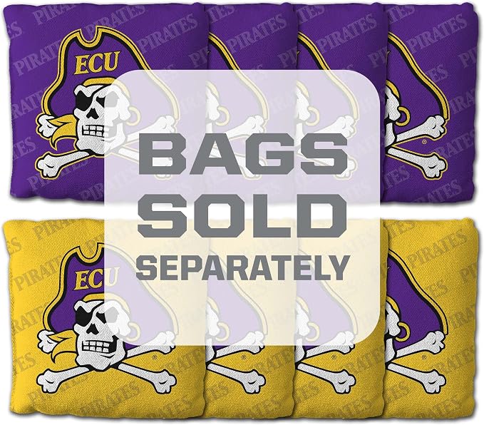 YouTheFan NCAA 2’ x 4’ Professional Wood Cornhole Game