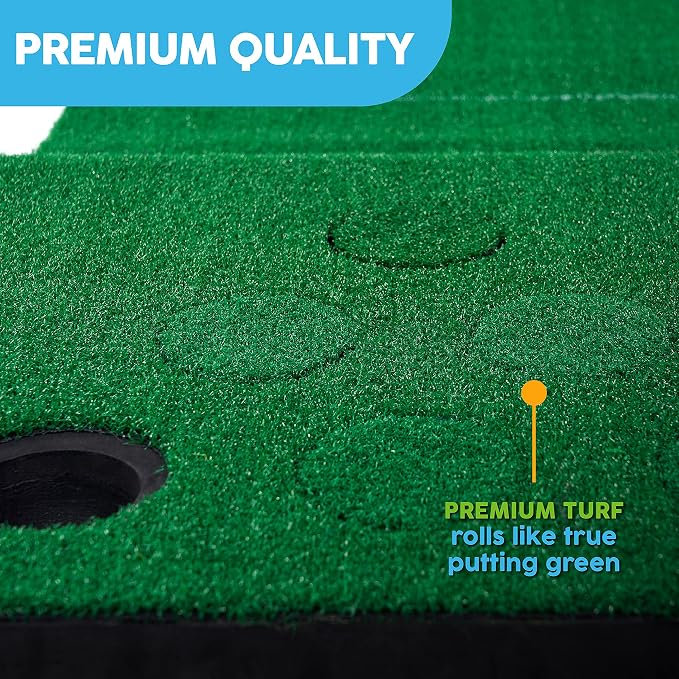 MD Sports Big Sky Putting Green Golf Training Games Pong Style, Perfect for Golf Game Practice