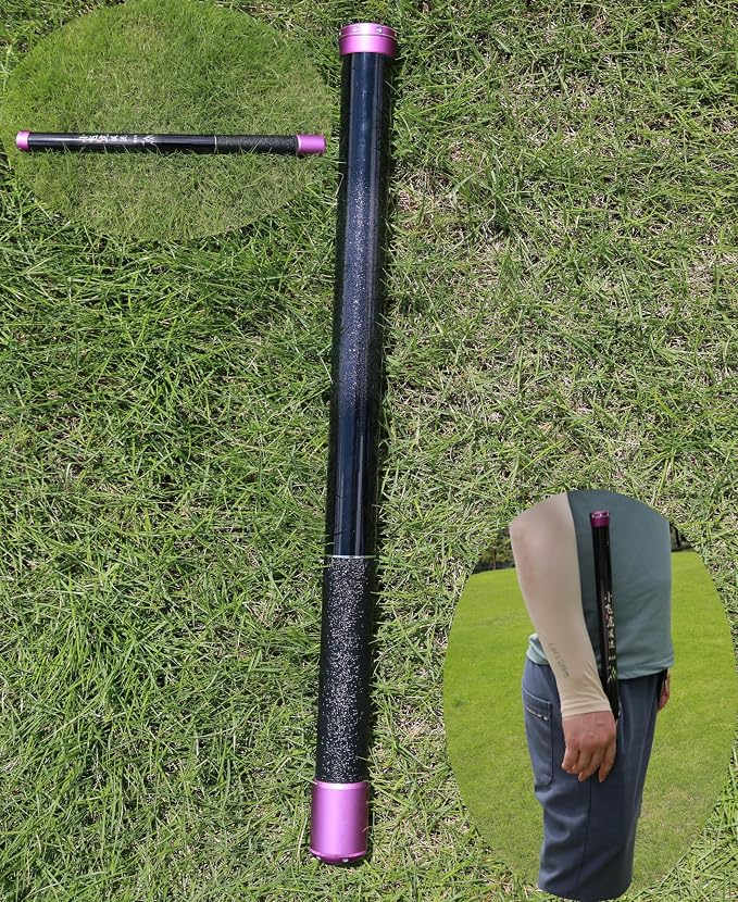 Carbon Fiber Telescopic Tenkara Rod Travel Rod Fishing Pole Kit for Bass