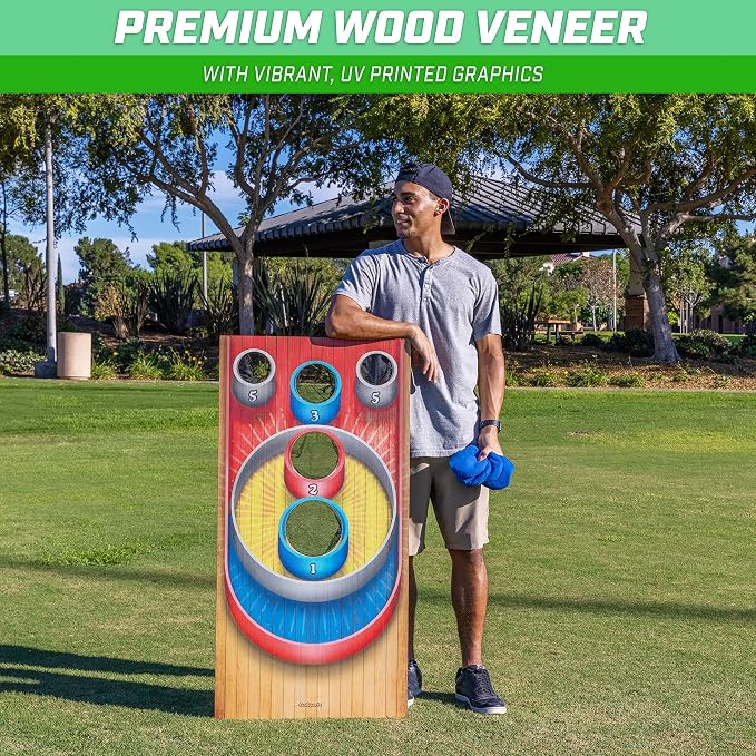 GoSports Carnival Arcade Style Cornhole Game - Indoor or Outdoor Bean Bag Toss
