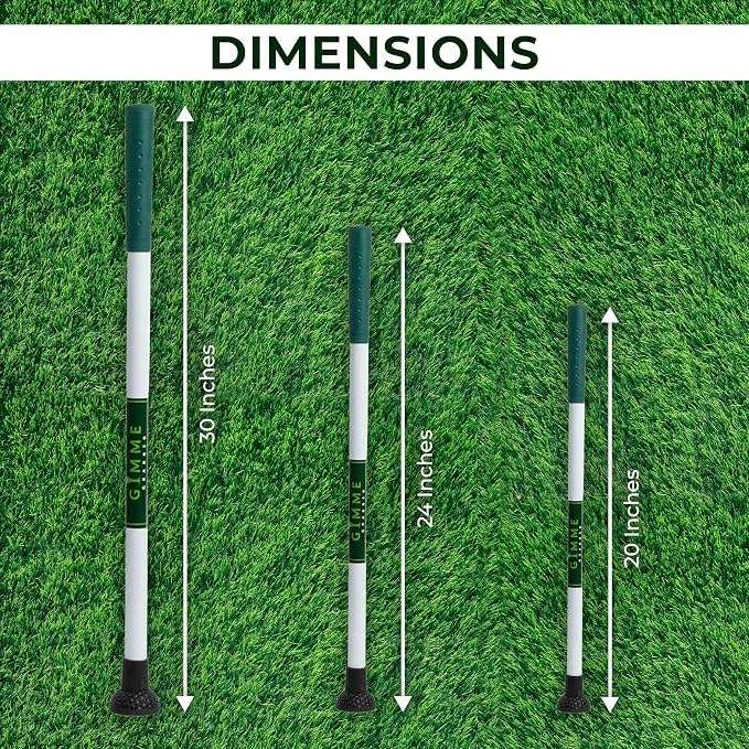 TAMP-IT 24" Gimme Grabber Golf Ball Retriever – Lightweight Pickup Tool, Easy Retrieval, Ideal for Scramble Play & Personal Use, Water Retriever Tool, Picker Upper Grabber, Non-Slip Golf Ball Picker
