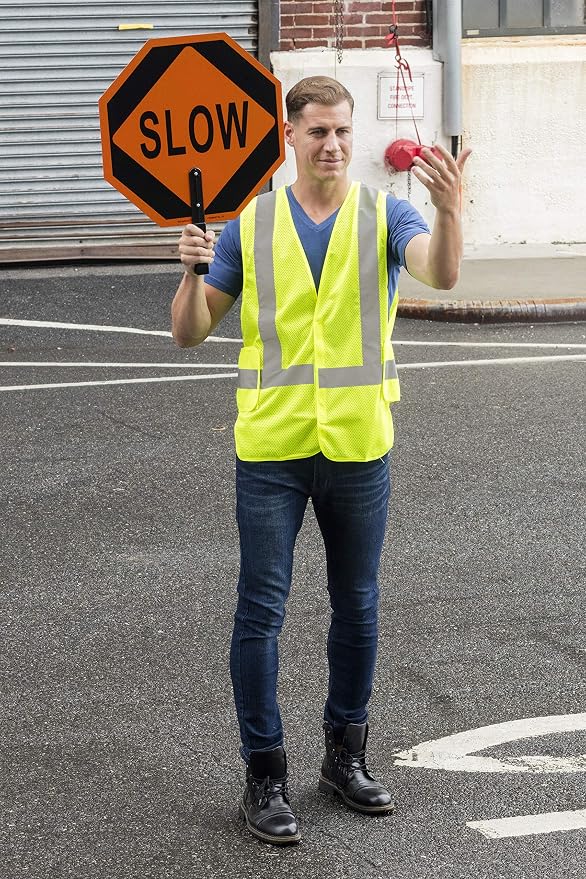 NYOrtho High Reflective Vest - Construction Vest - Universal Fit - ANSI/ISEA Class 2 - Sweat-Free With Reflective Material