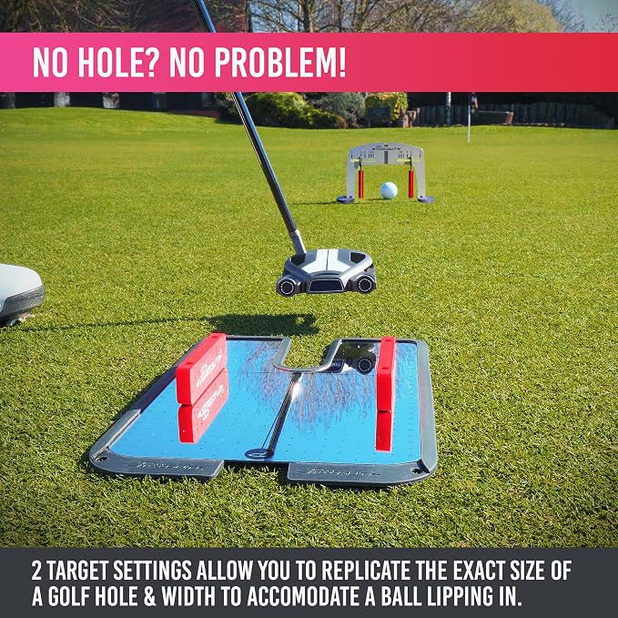 PuttOUT Magnetic Putting Mirror with Adjustable Gate