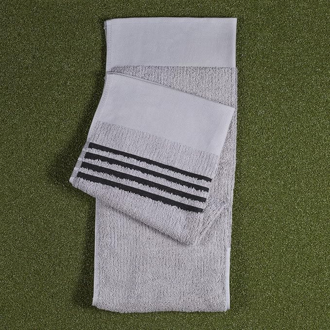 The Tour Towel | Large Golf Caddy Towel Terry Cloth, Absorbent 19" x 44", Center Cut, Perfect Hang Golf Cart Accessory and Golf Bag, Multiple Colors