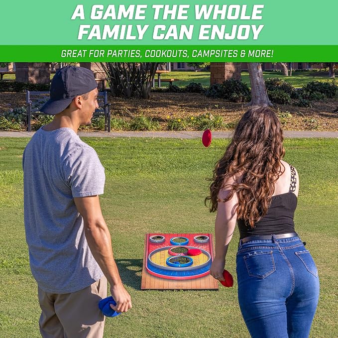 GoSports Carnival Arcade Style Cornhole Game - Indoor or Outdoor Bean Bag Toss