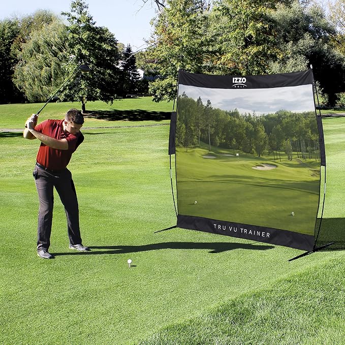 Tru Vu Trainer Hitting Net - Course Style