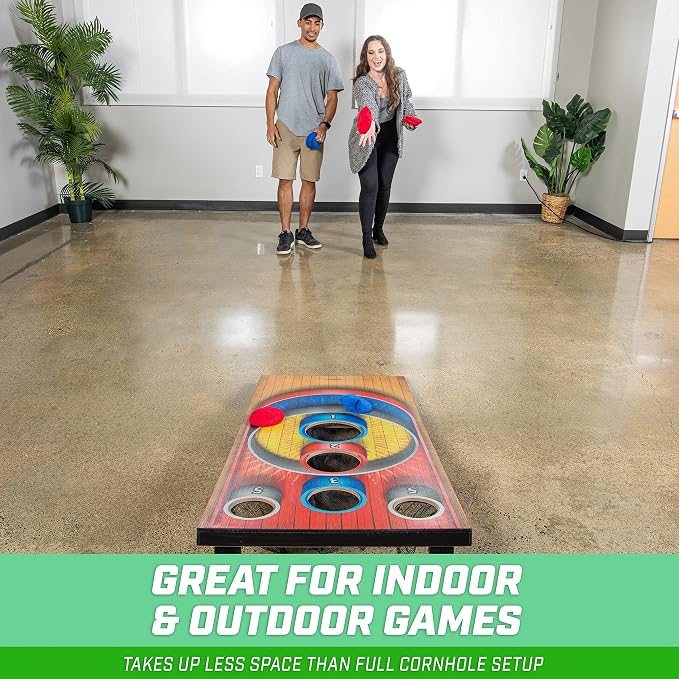 GoSports Carnival Arcade Style Cornhole Game - Indoor or Outdoor Bean Bag Toss