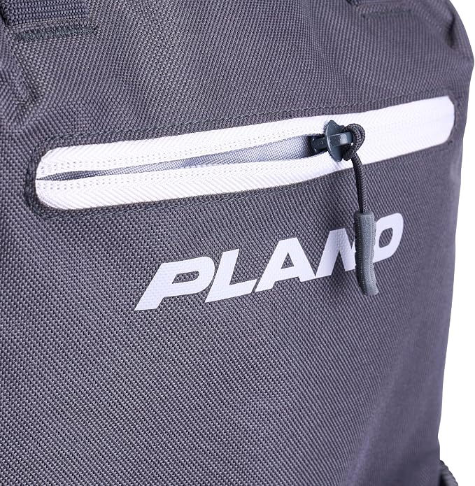 Plano Weekend Softside 3700 Tackle Backpack, Cutting-Edge Fishing Tackle Bag, Molded Waterproof Base, Spacious Storage, Die Cut Tool Sleeves, Daisy Chain Attachment Points